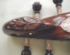 top view bird carving