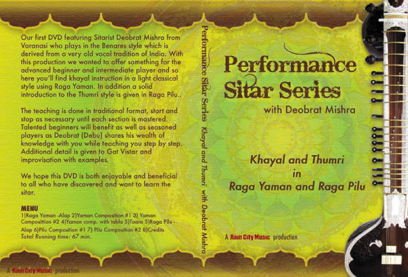  Sitar lessons khayal and thumri with Deobrat Mishra