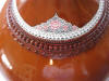 sitar carving on gourd