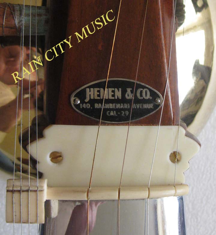 Sarode Sarod from Rain City Music sarod by Kanai Lal and sons and Hemen sen