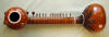 Srishti Manipur teak sitar full back view