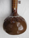 Banaras sitar gourd viewed from back