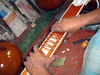 checking fret setting