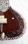 sitar tabli carvings right side