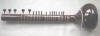 full back view of sitar